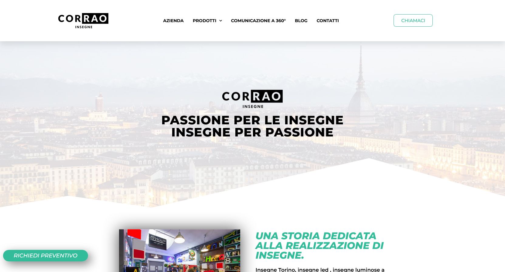 Neon Corrao Insegne Torino